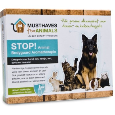 STOP! Animal Bodyguard Aromatherapie - verpakking