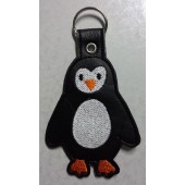 Piwi the Penguin - zwart kunstleer - kleurencombinatie 1